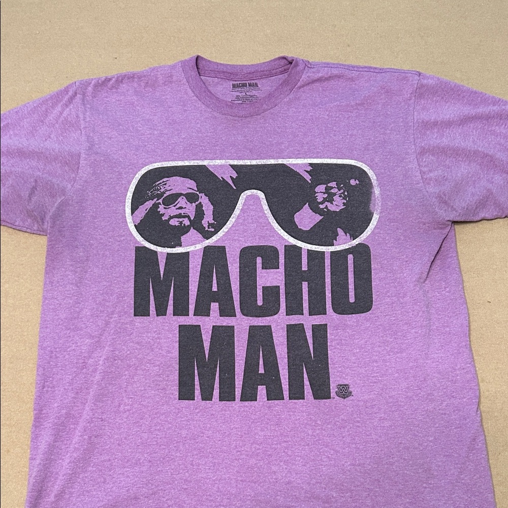 WWE Macho Man Purple Tee